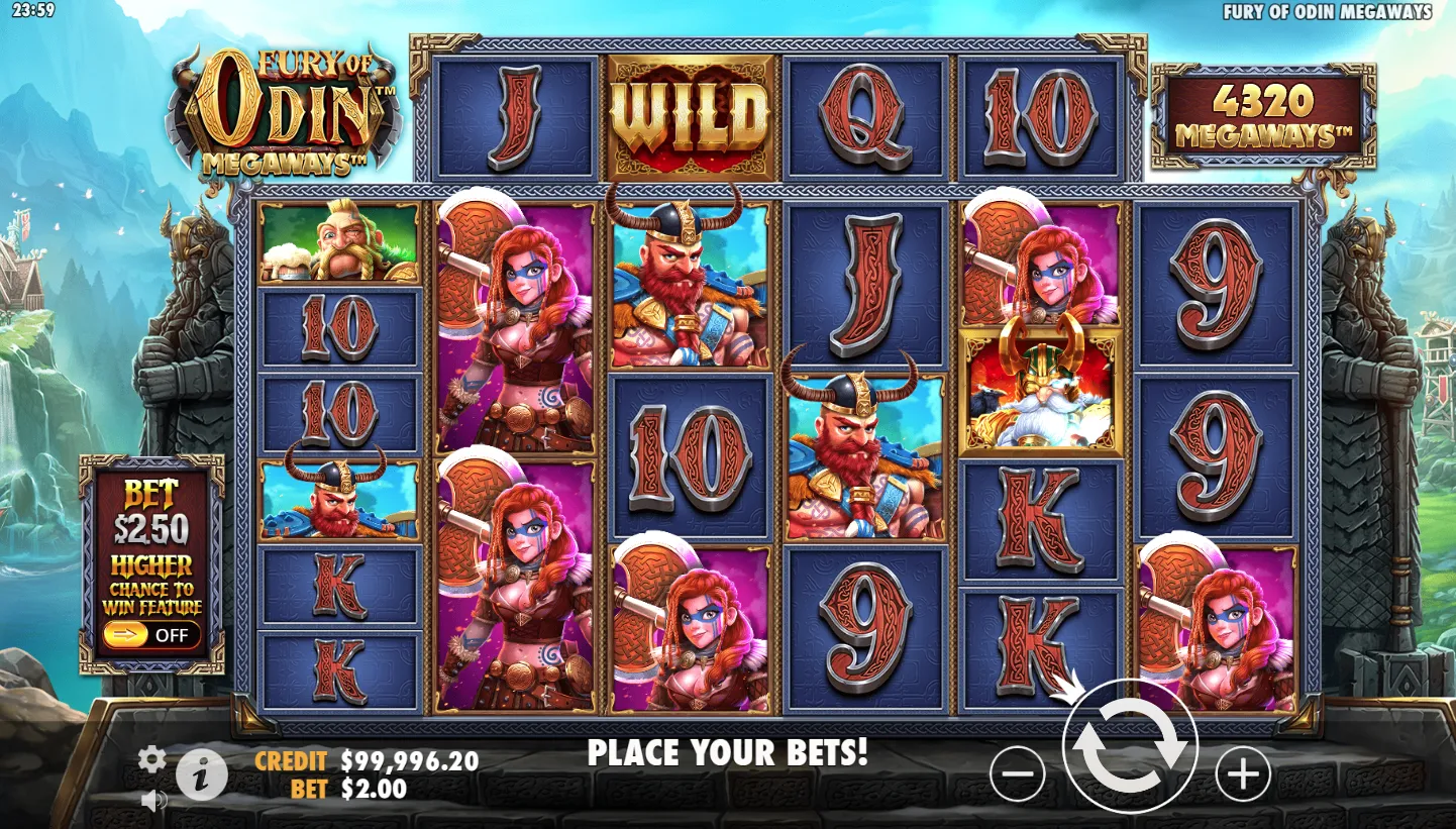 Fury of Odin Megaways screenshot 4