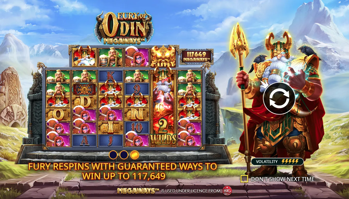 Fury of Odin Megaways game preview