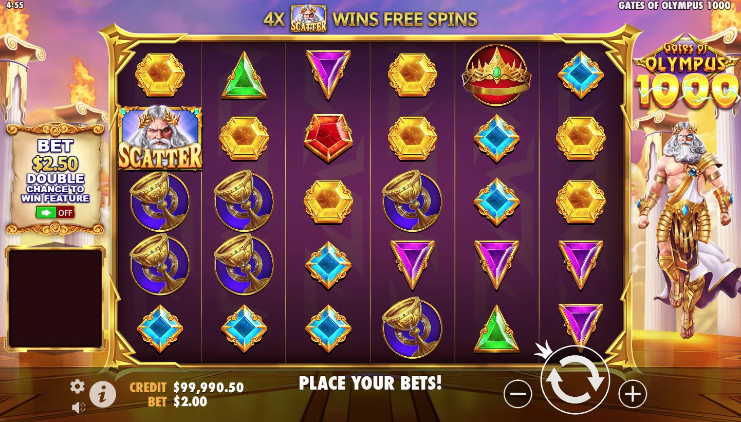 Gates of Olympus 1000 screenshot 2