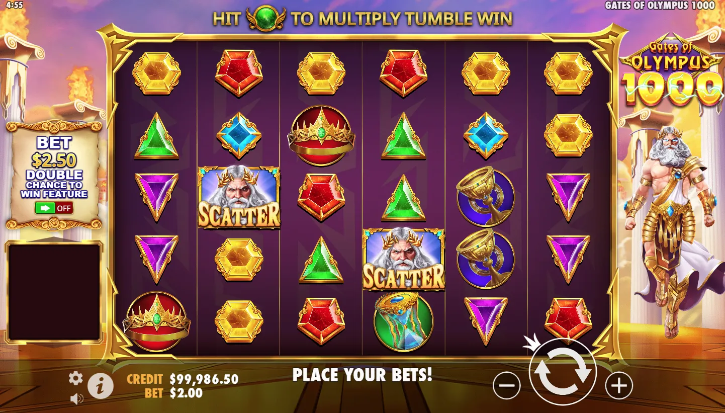 Gates of Olympus 1000 screenshot 3