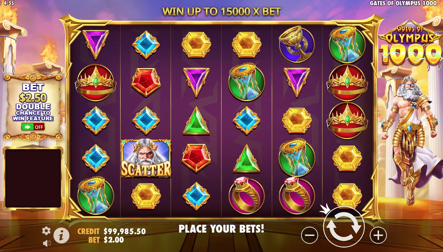 Gates of Olympus 1000 screenshot 5