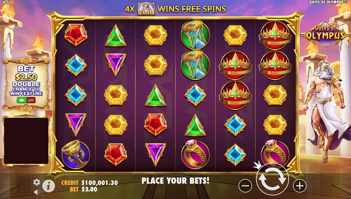 Gates of Olympus screenshot 2