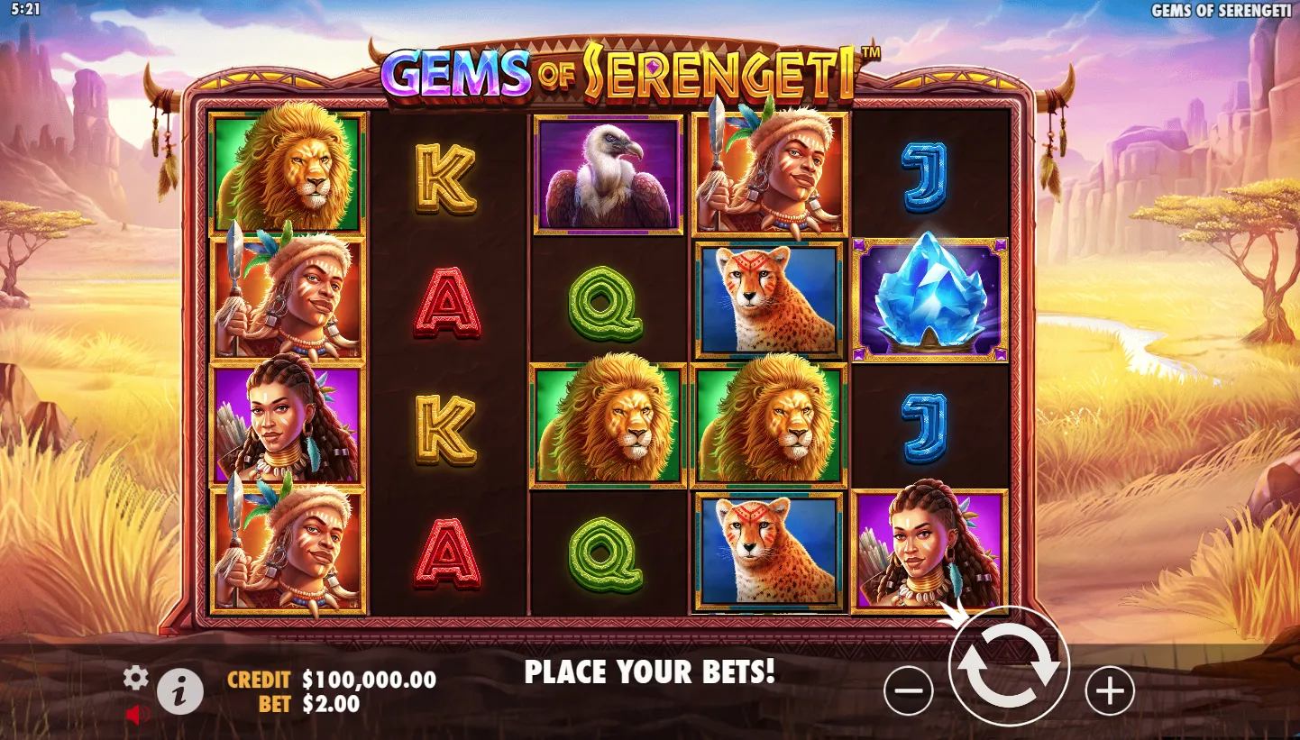 Gems of Serengeti game preview