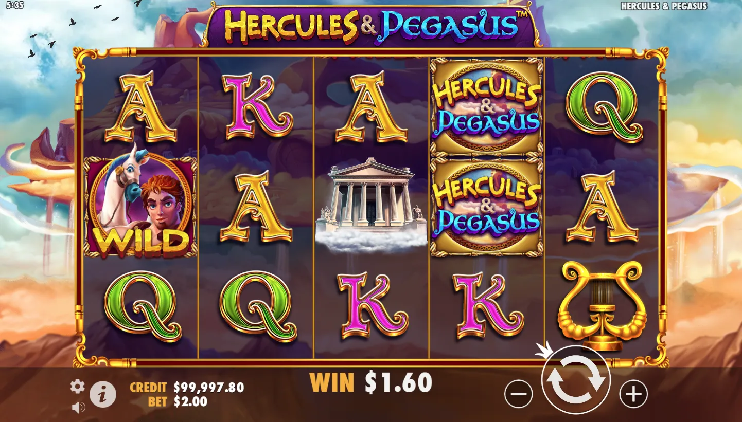 Hercules and Pegasus screenshot 1