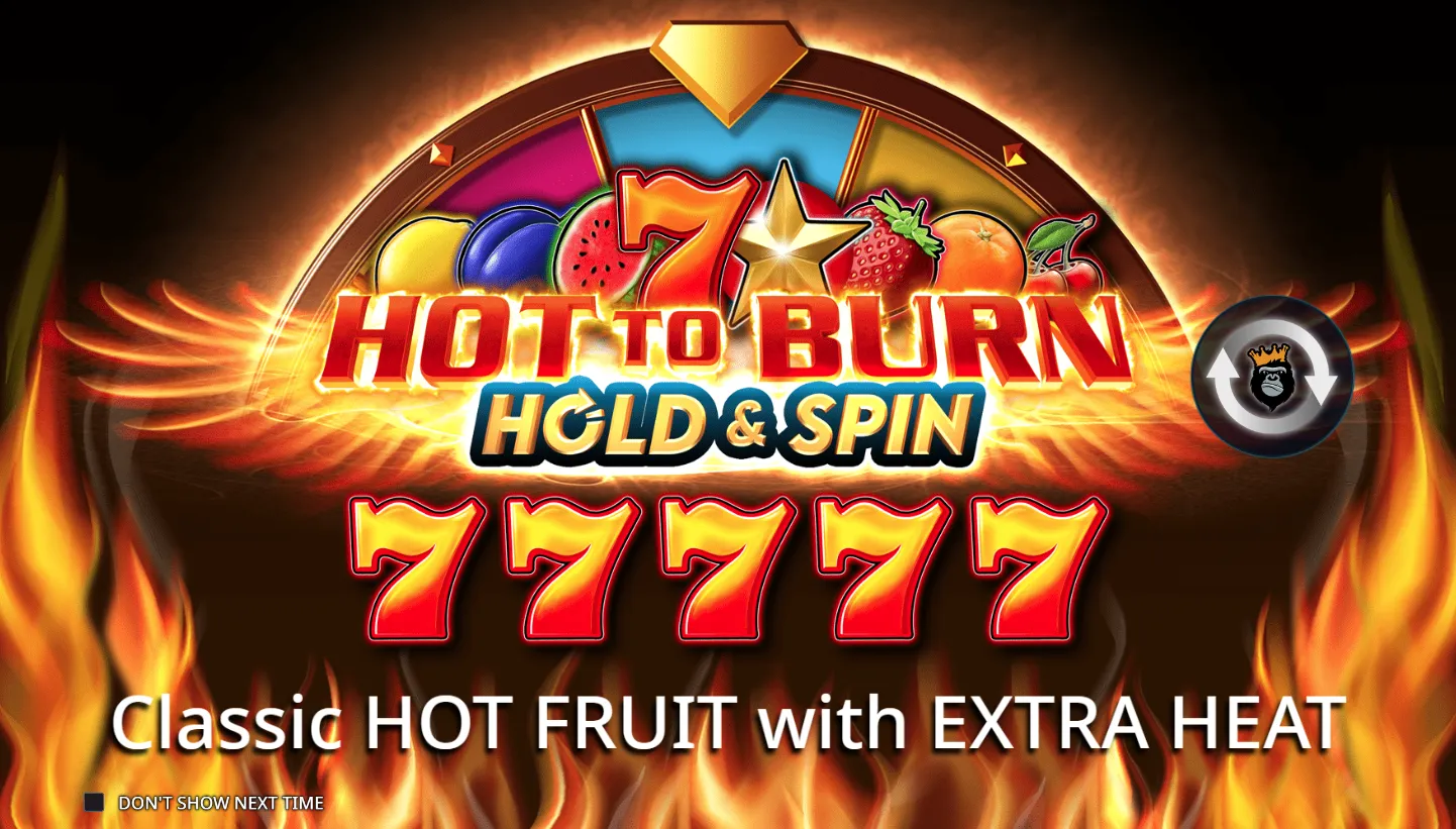 Hot To Burn Hold And Spin game preview