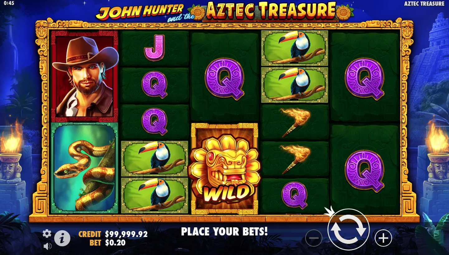 John Hunter and the Aztec Treasure screenshot 1