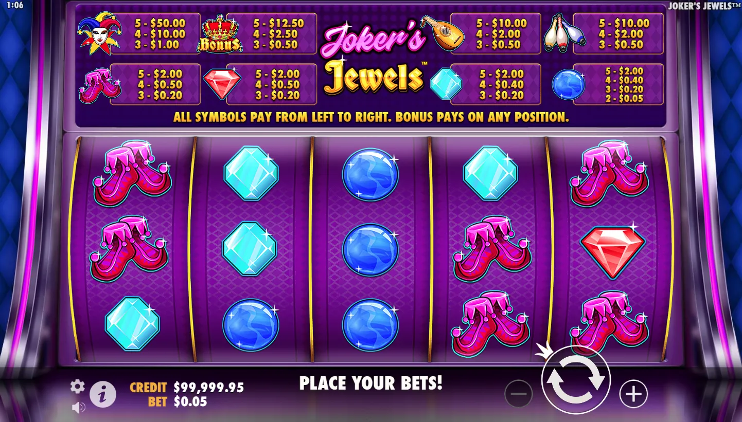 Joker's Jewels screenshot 1