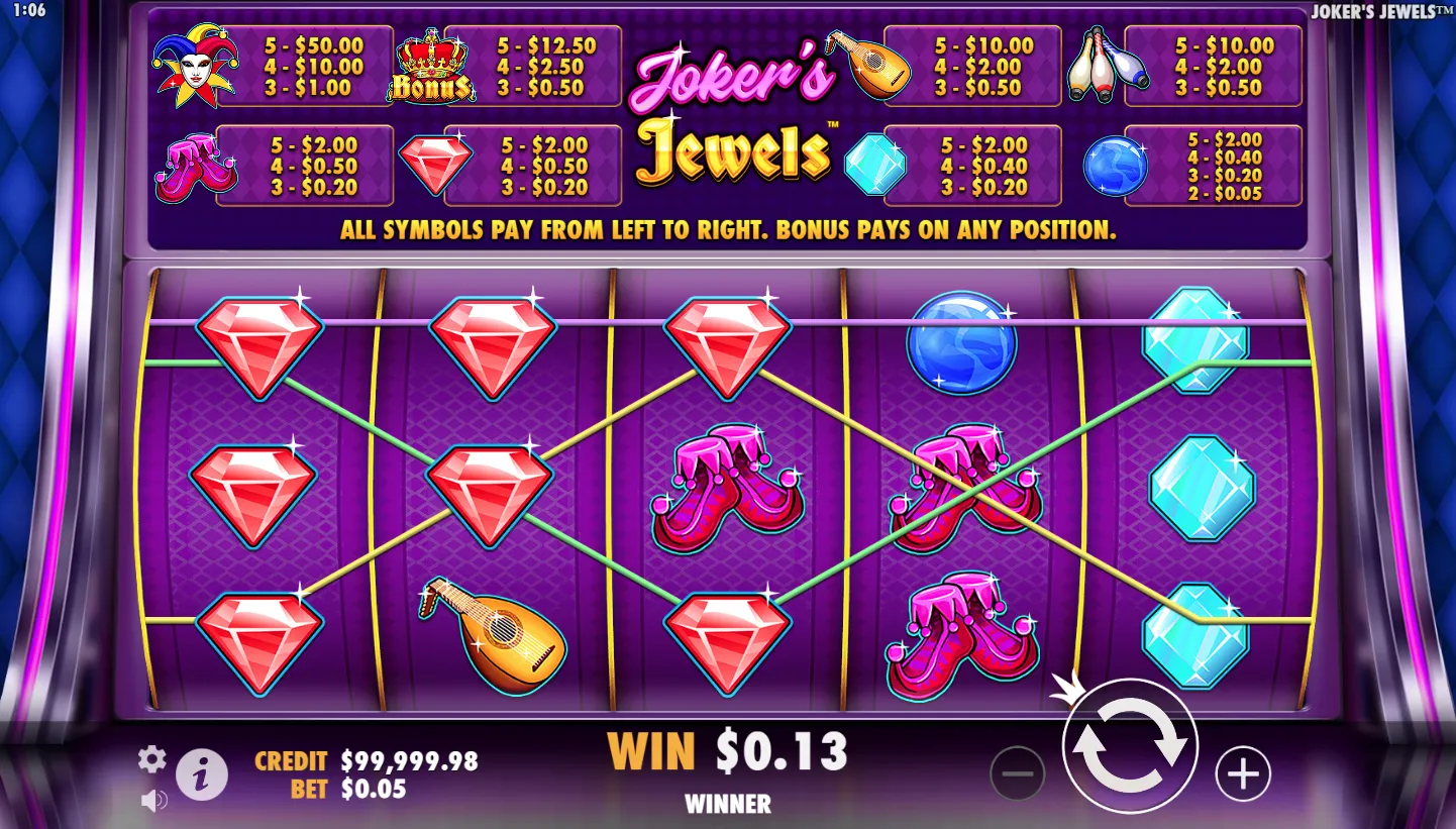 Joker's Jewels screenshot 2