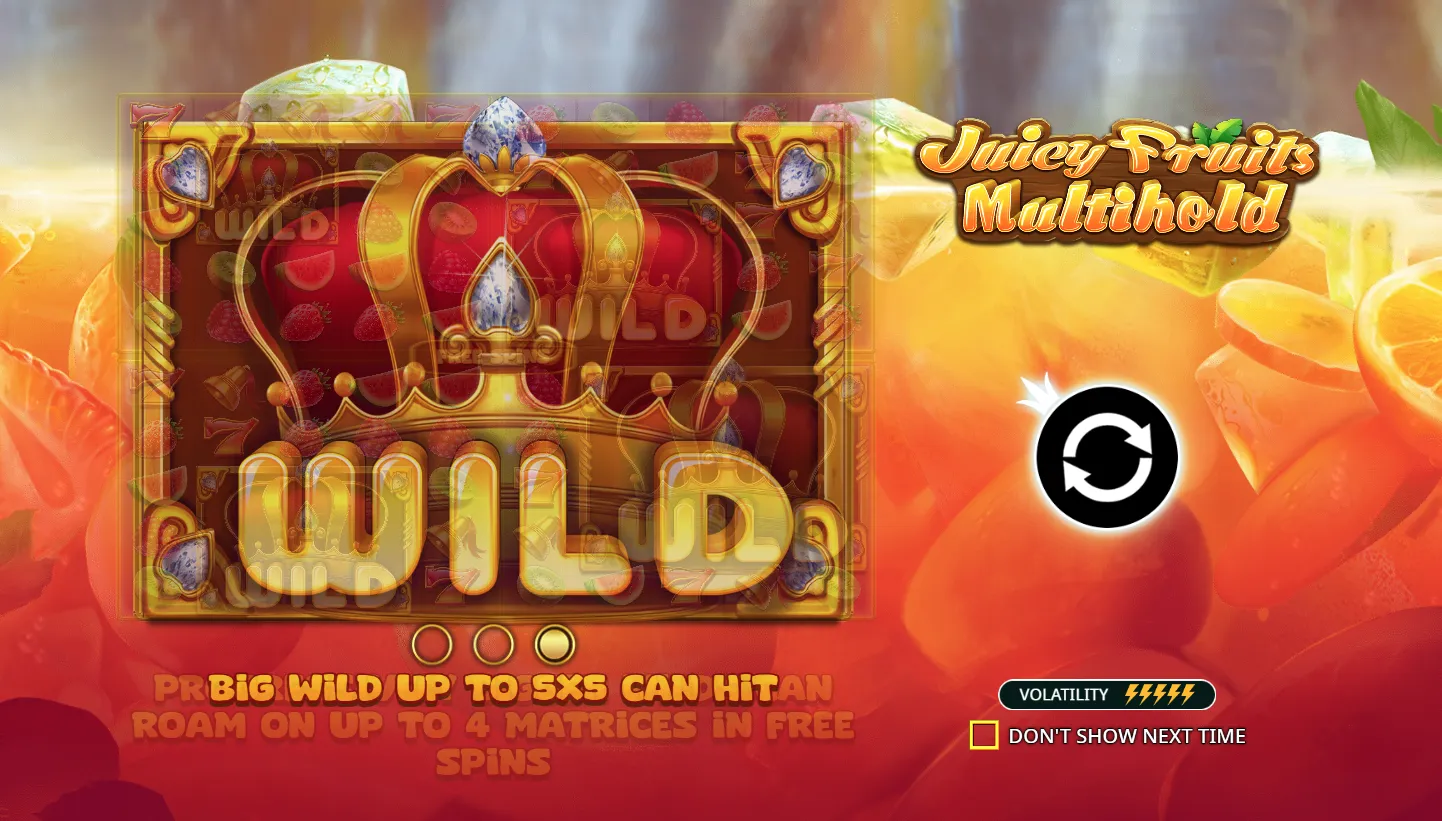 Juicy Fruits Multihold game preview