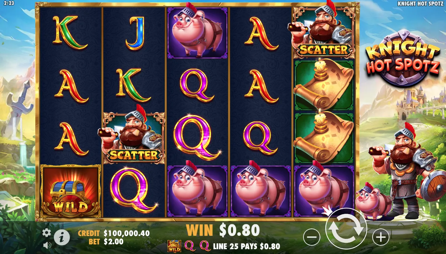 Knight Hot Spotz screenshot 2