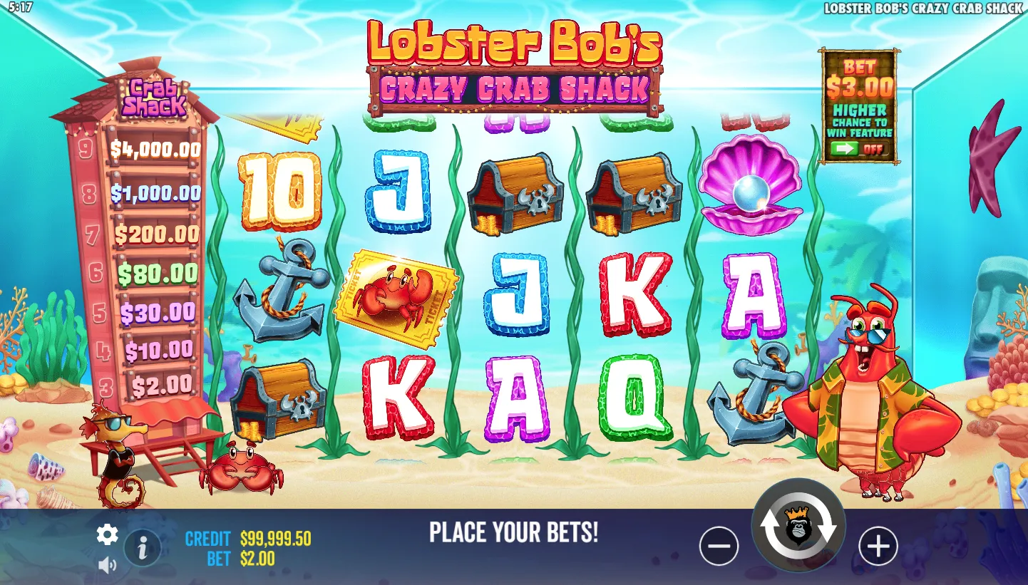 Lobster Bob’s Crazy Crab Shack screenshot 1