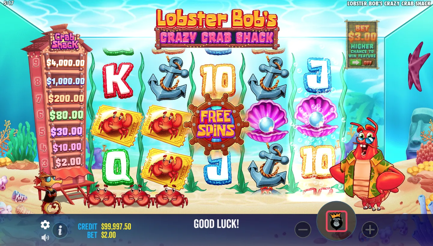 Lobster Bob’s Crazy Crab Shack screenshot 2
