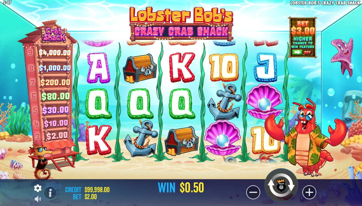 Lobster Bob’s Crazy Crab Shack screenshot 3
