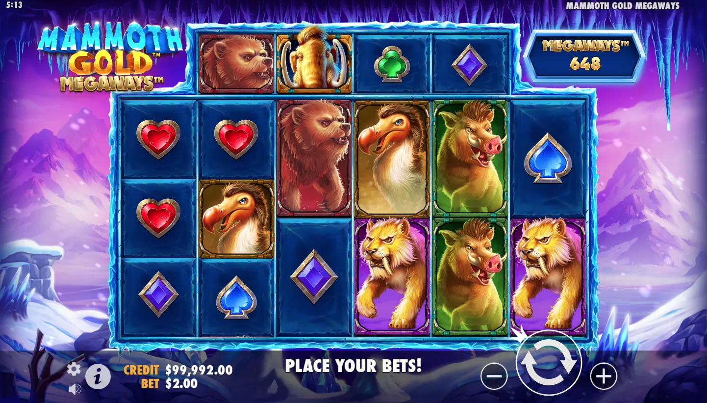 Mammoth Gold Megaways screenshot 1