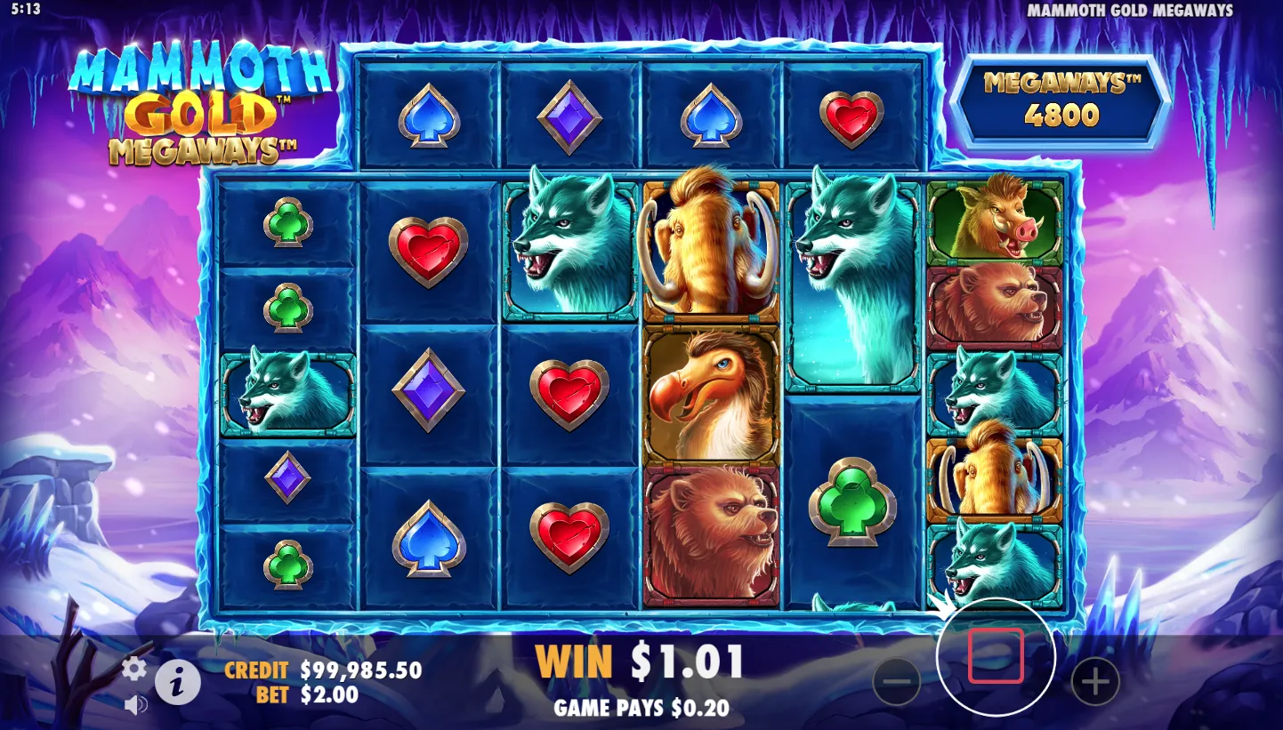 Mammoth Gold Megaways screenshot 3