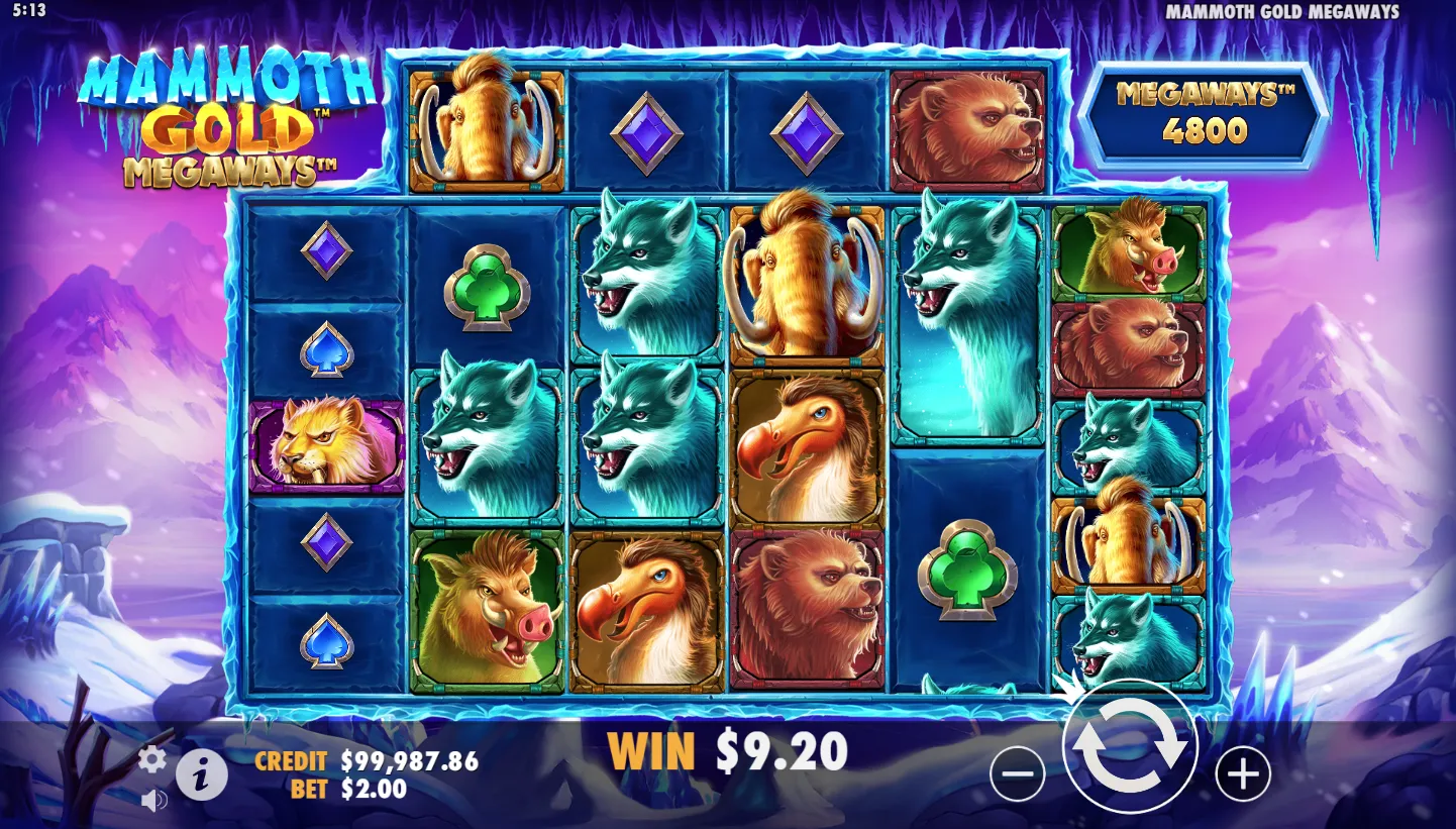 Mammoth Gold Megaways screenshot 4