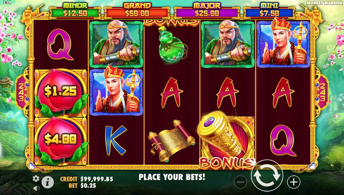 Monkey Warrior screenshot 1