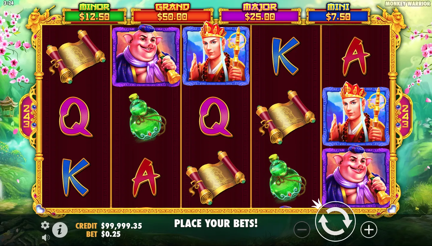 Monkey Warrior screenshot 2