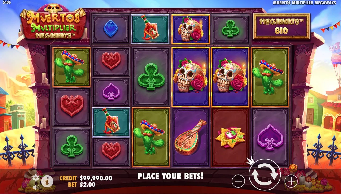 Muertos Multiplier Megaways screenshot 2