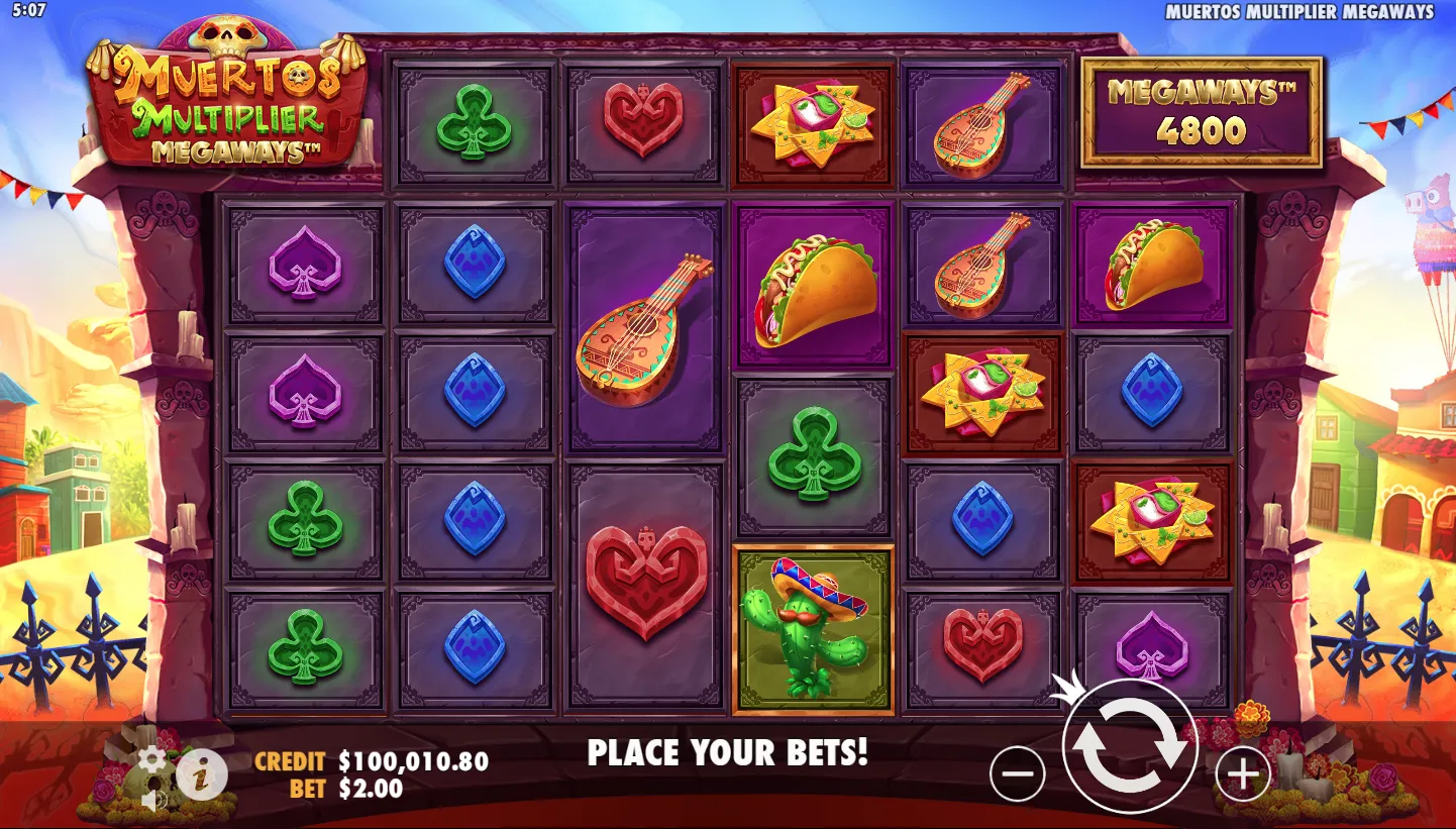 Muertos Multiplier Megaways screenshot 5