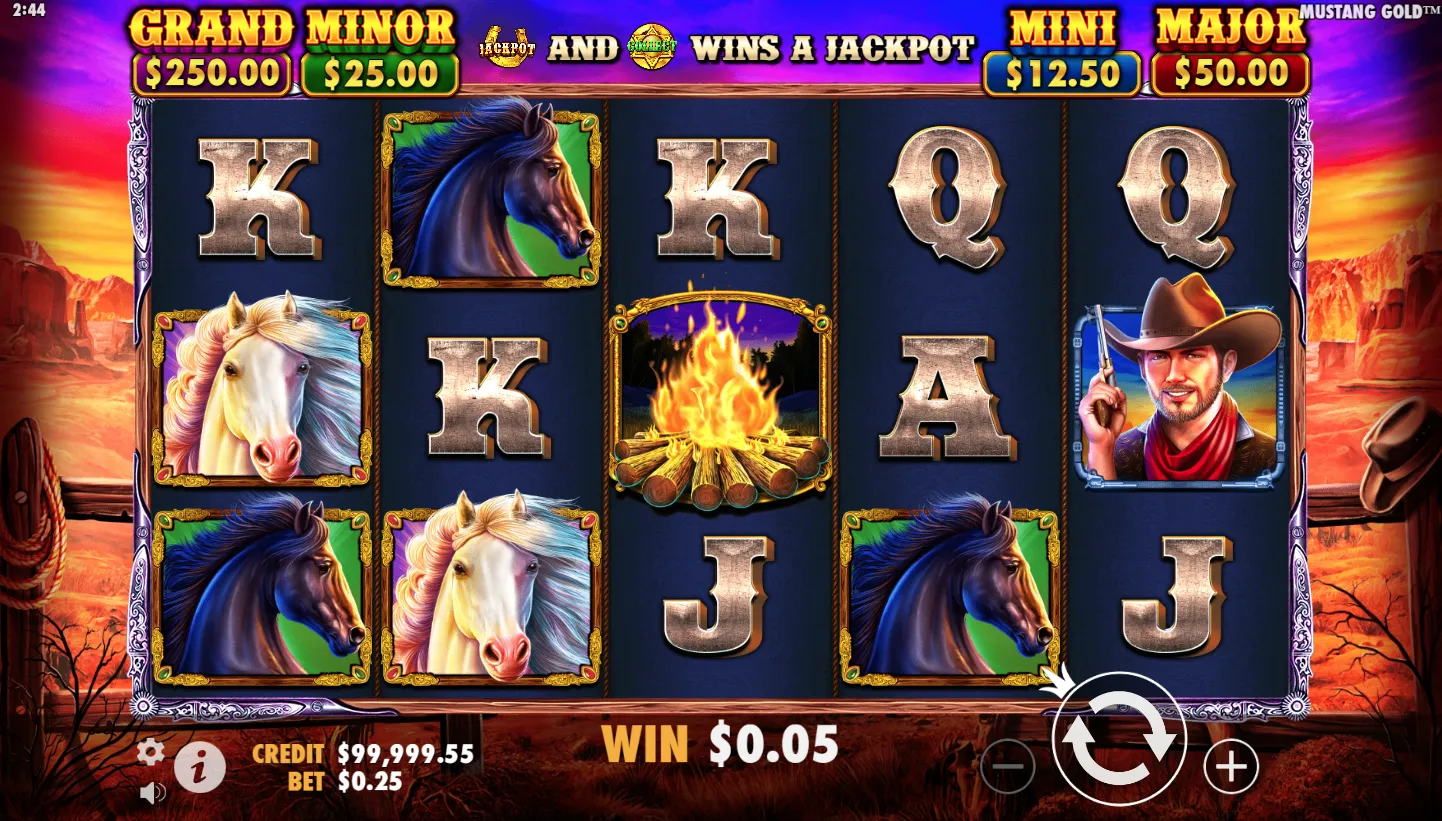 Mustang Gold screenshot 1