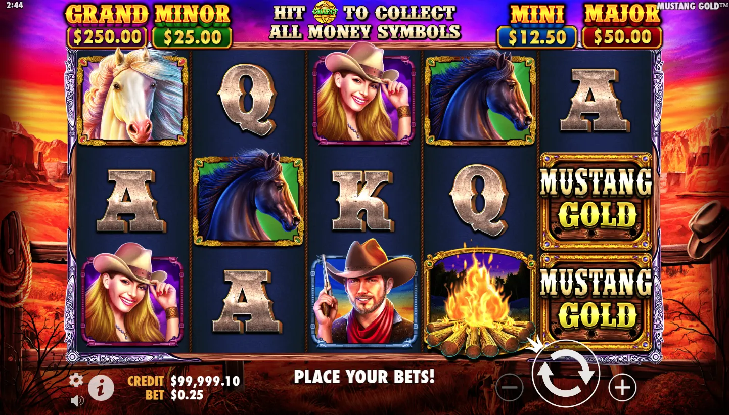 Mustang Gold screenshot 2