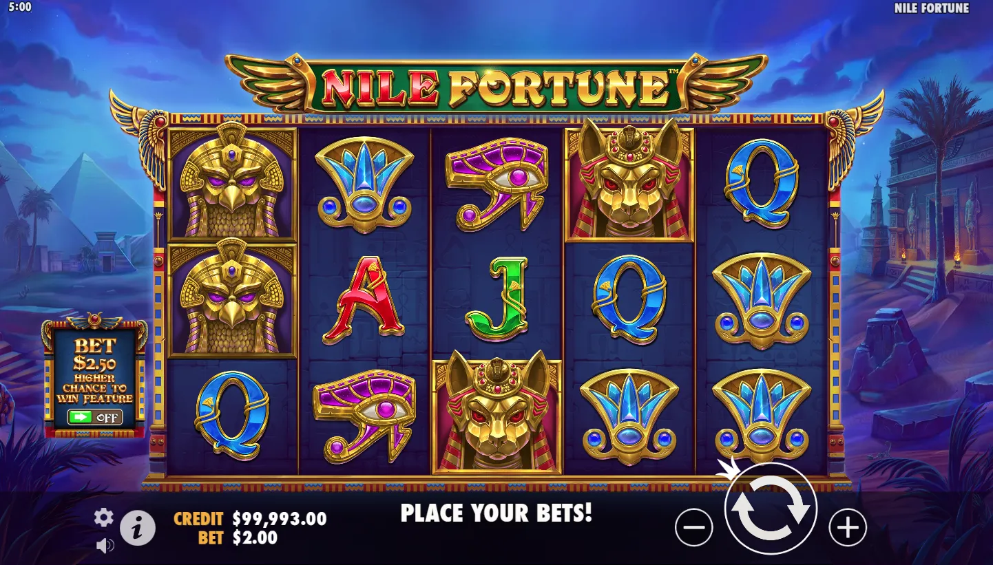 Nile Fortunes screenshot 1