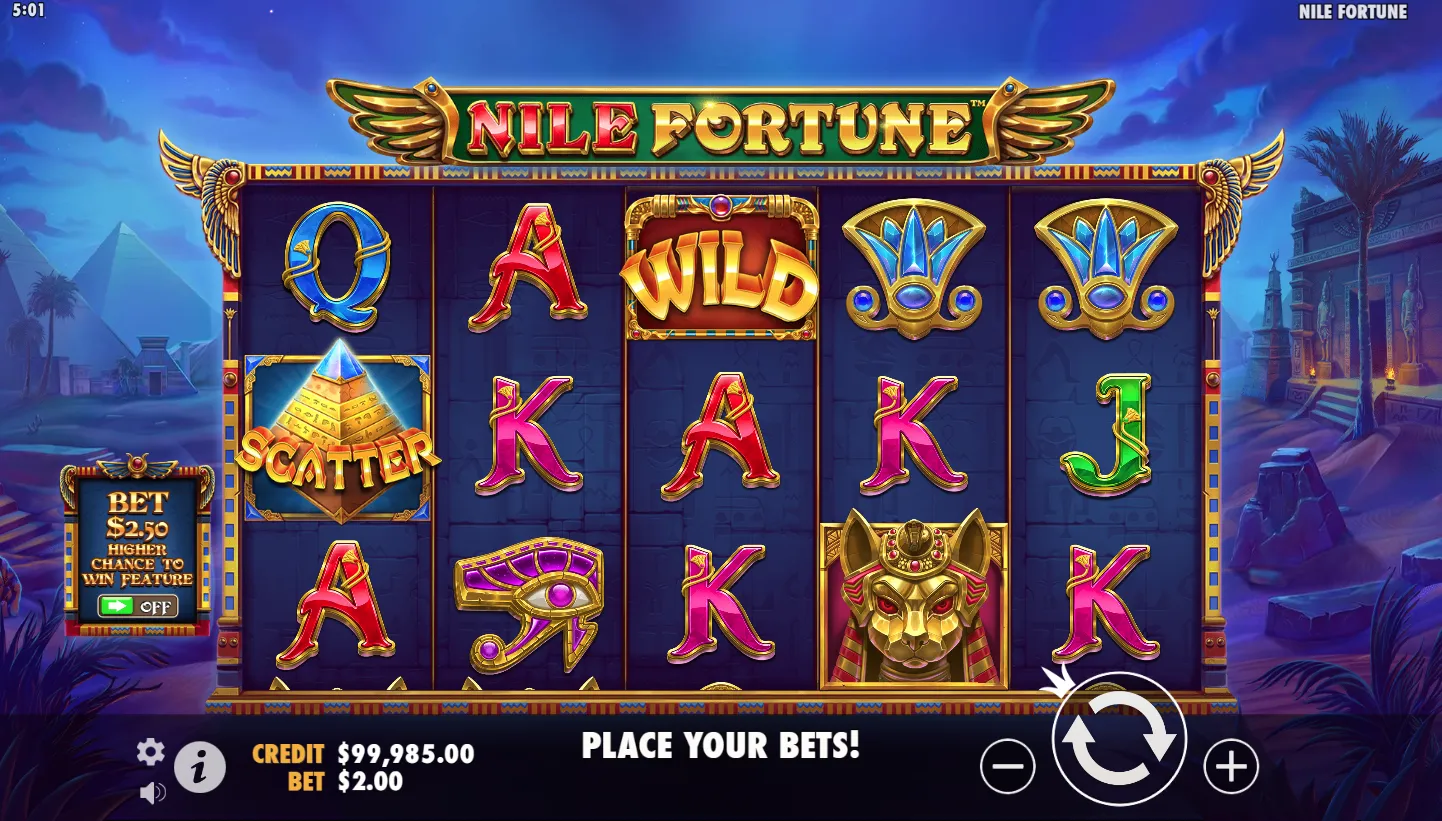 Nile Fortunes screenshot 4
