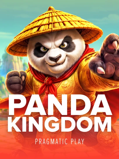 Panda Kingdom cover art with the three panda fighters