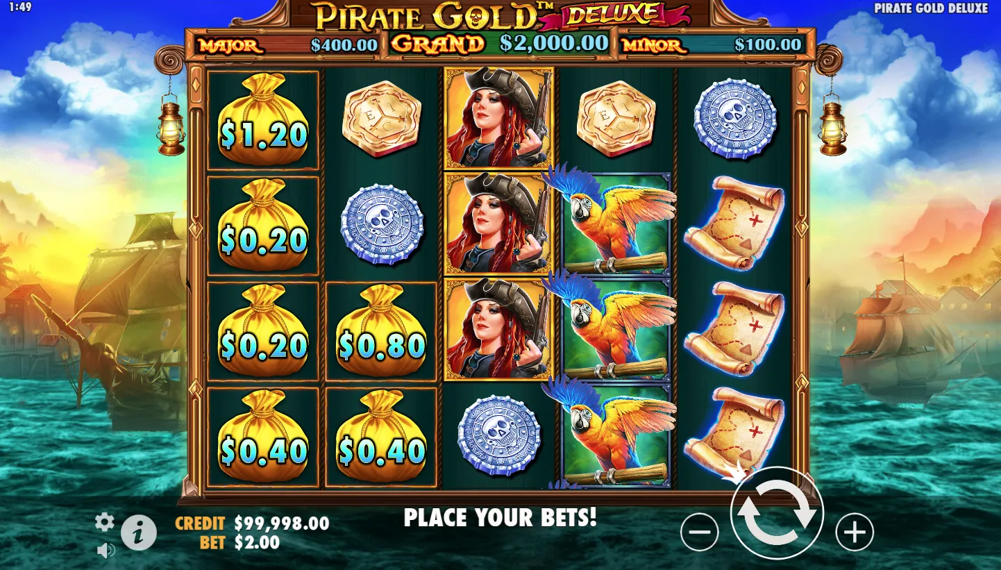 Pirate Gold Deluxe screenshot 2