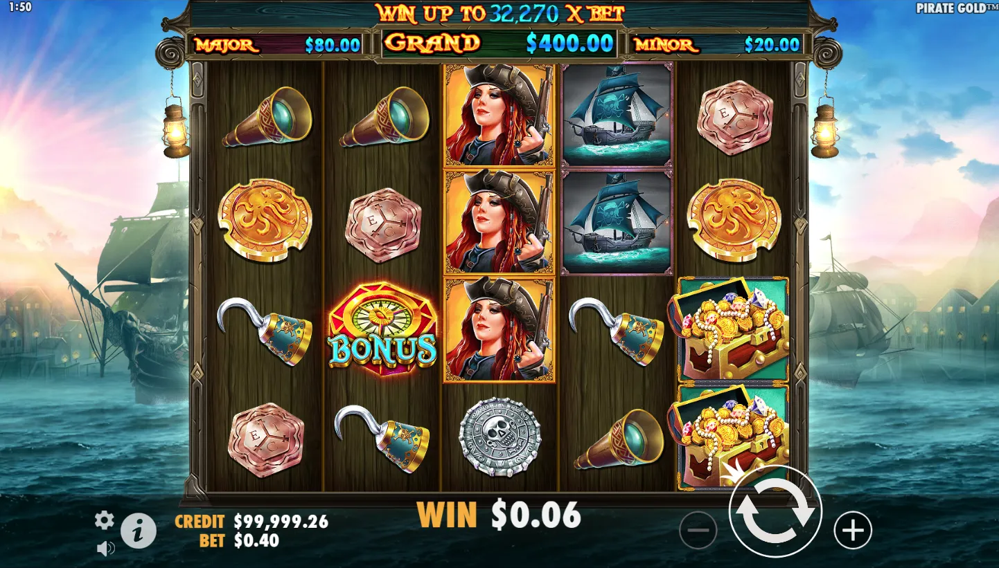 Pirate Gold screenshot 1