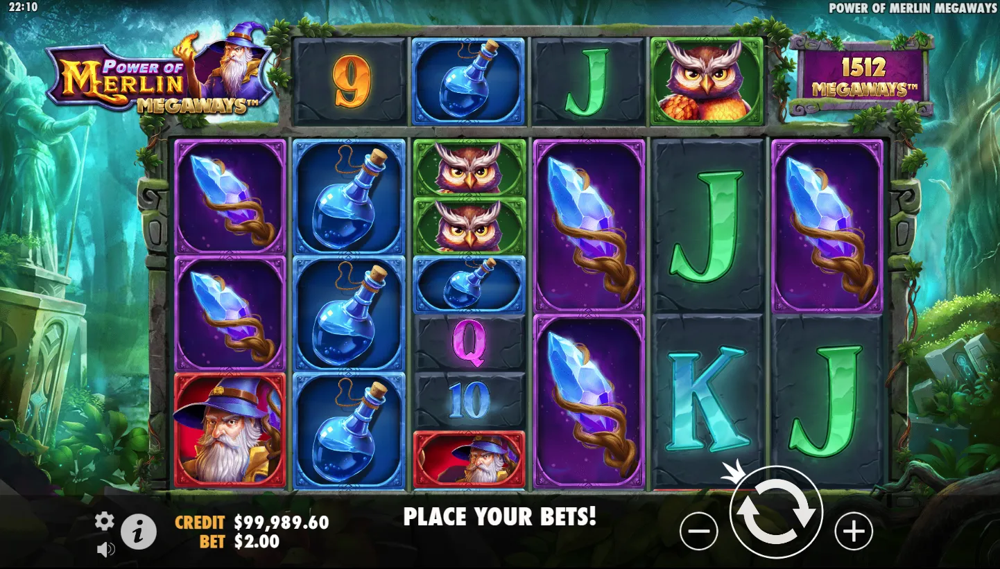 Power of Merlin Megaways screenshot 4