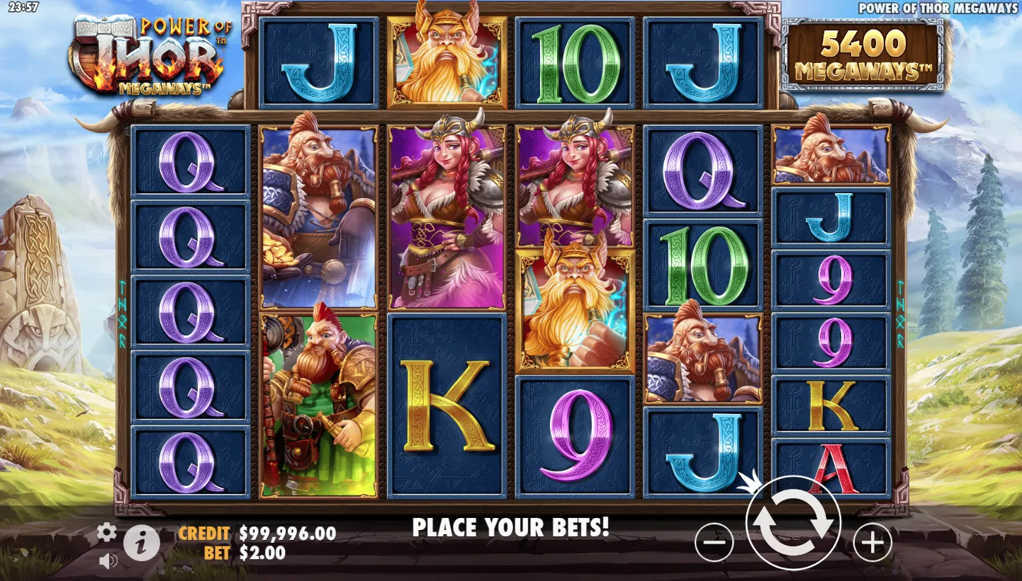 Power of Thor Megaways screenshot 1