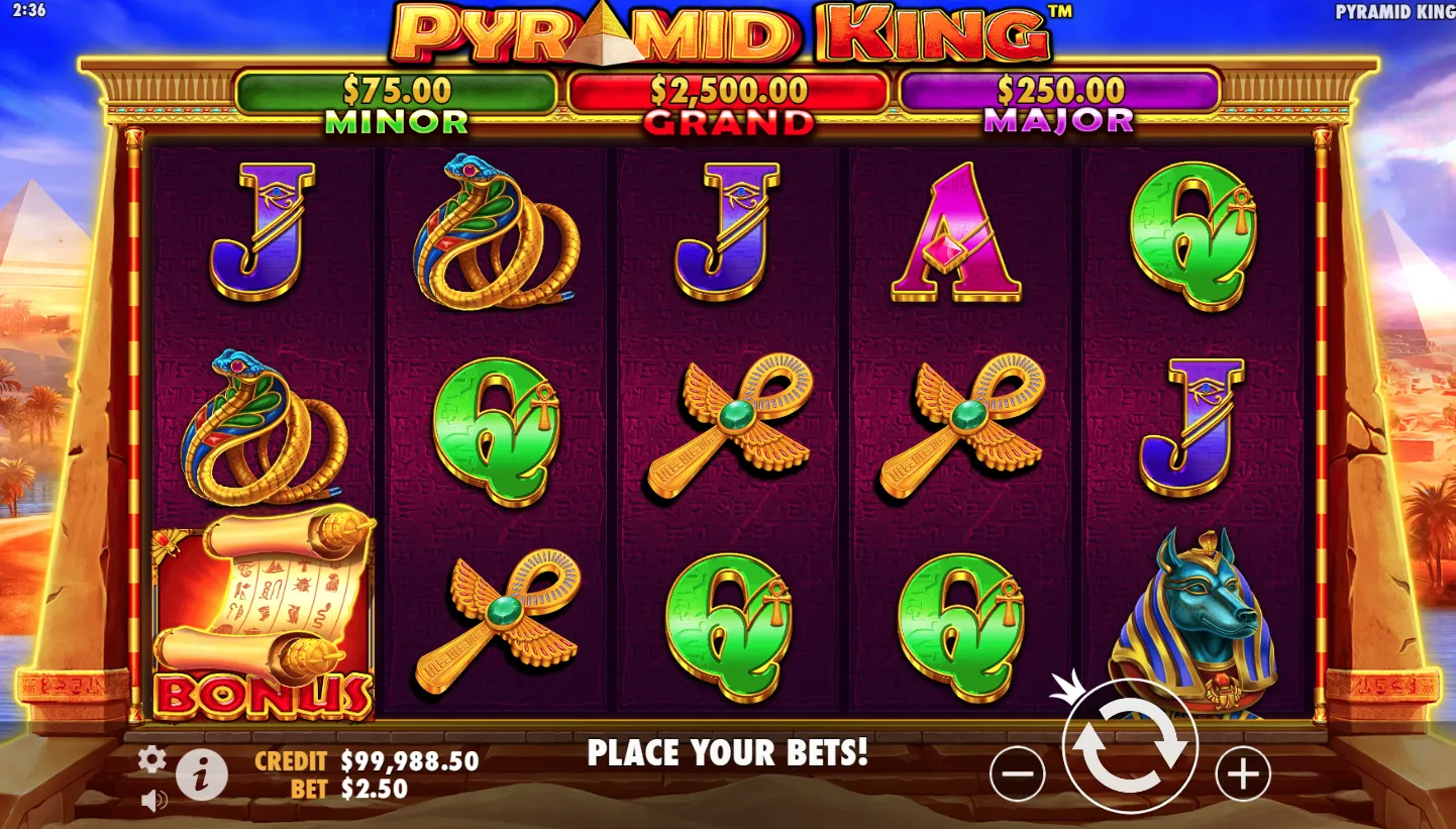 Pyramid King screenshot 2