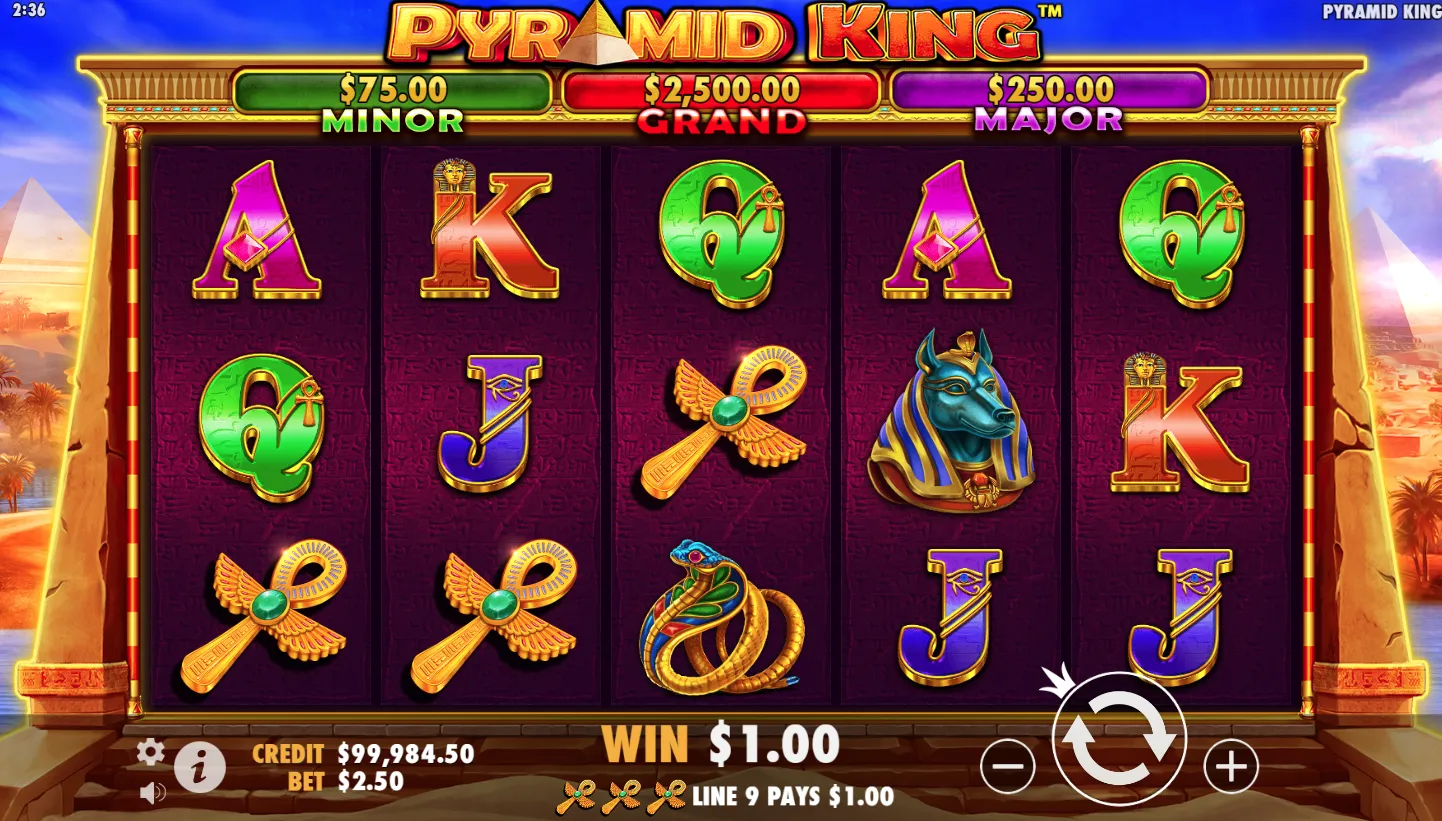 Pyramid King screenshot 3