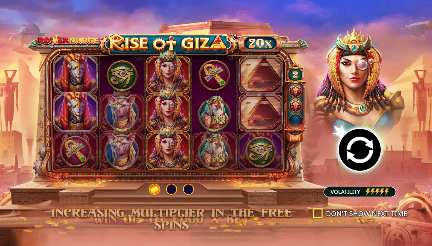 Rise of Giza PowerNudge game preview