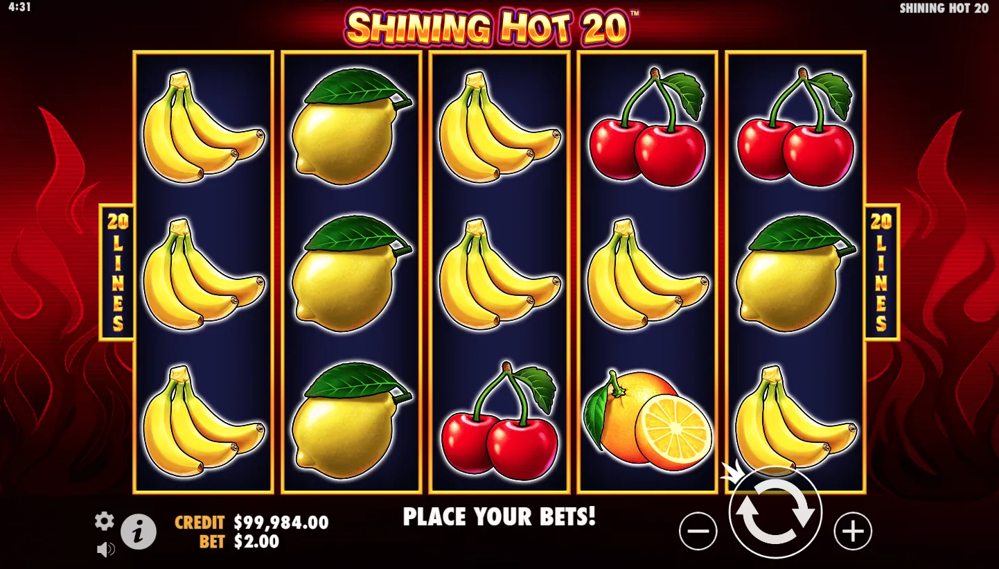 Shining Hot 20 screenshot 5