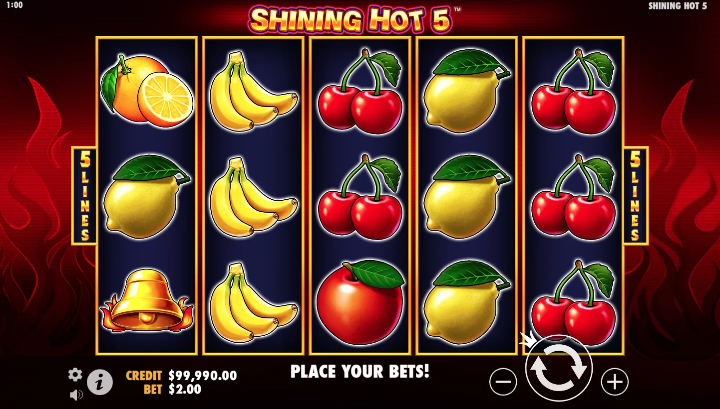 Shining Hot 5 screenshot 2