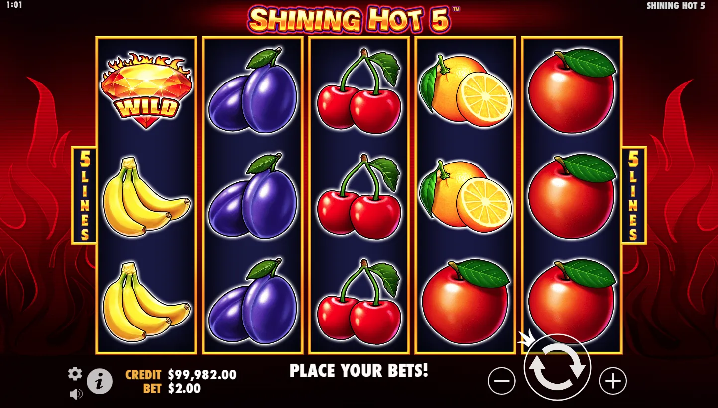 Shining Hot 5 screenshot 4