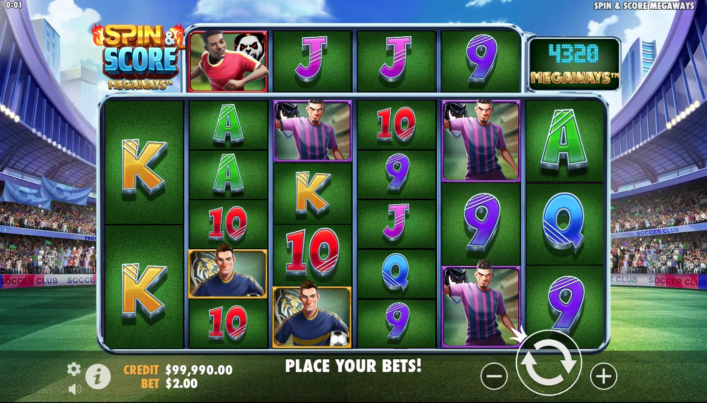 Spin and Score Megaways screenshot 2