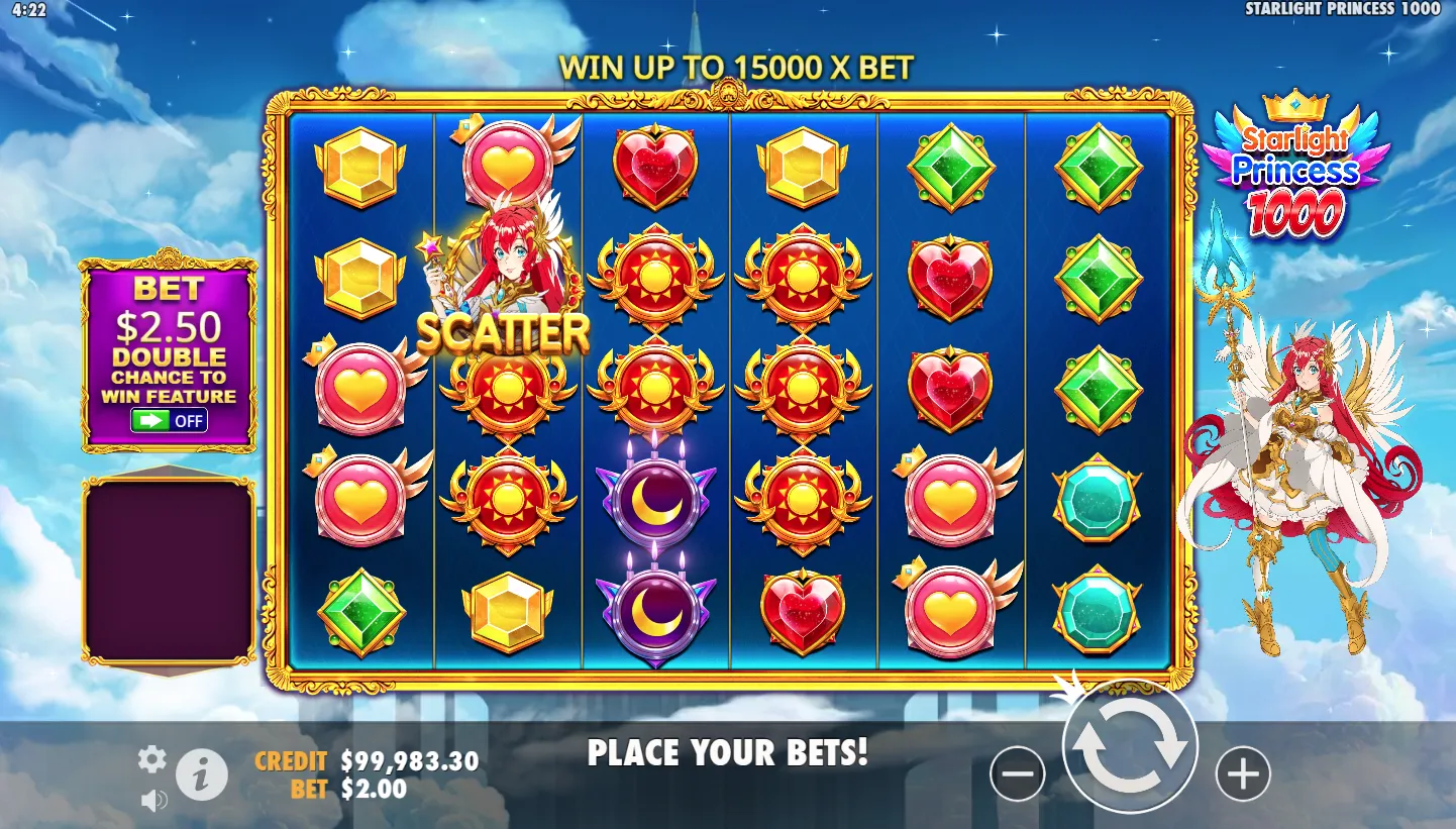 Starlight Princess 1000 screenshot 5