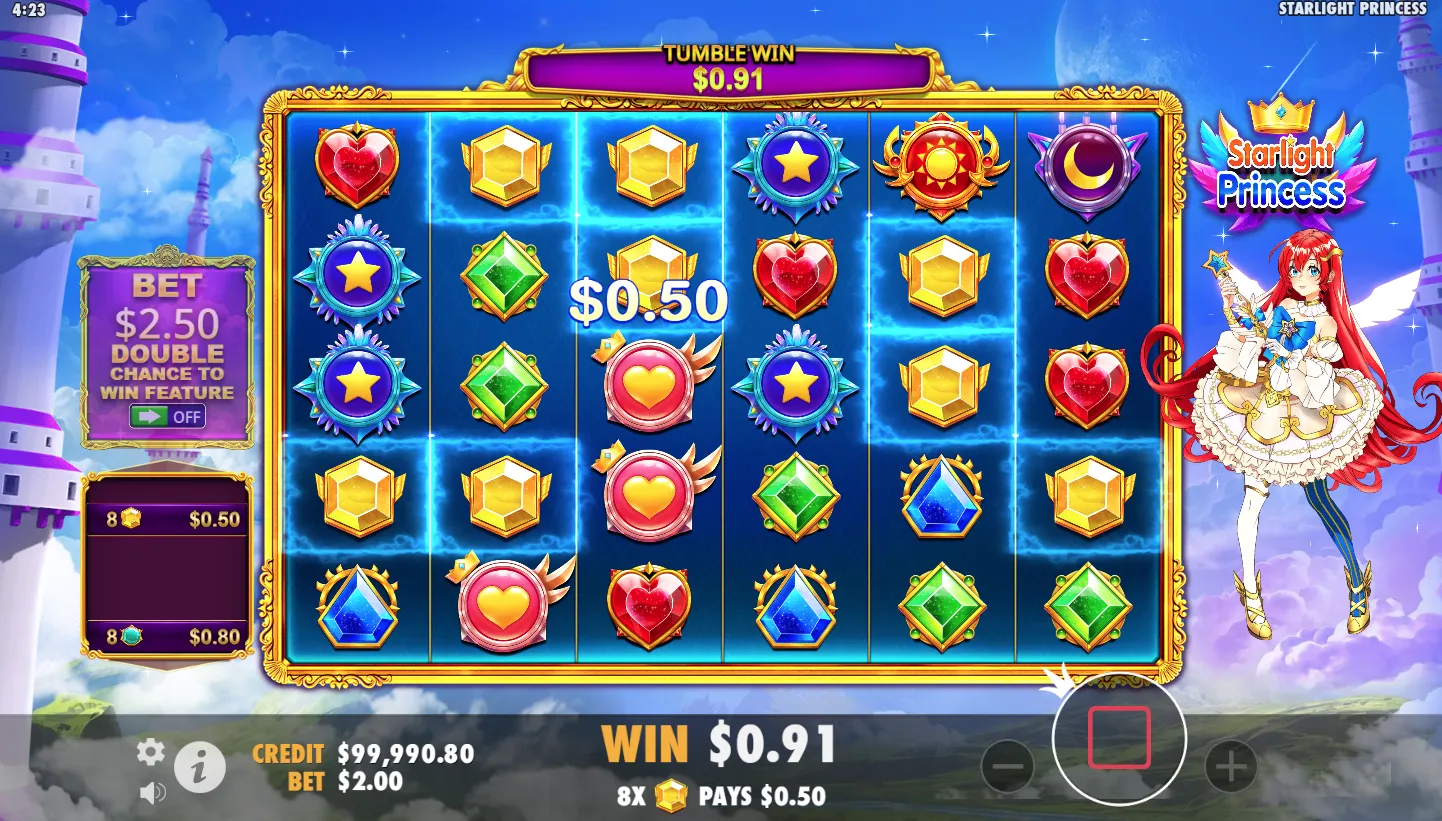 Starlight Princess screenshot 2