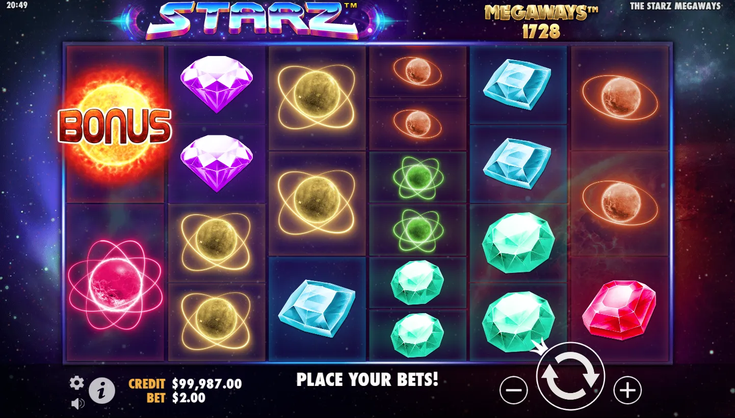 Starz Megaways screenshot 4