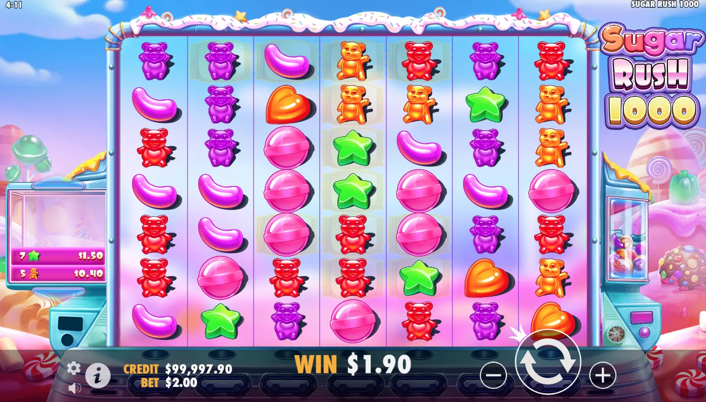 Sugar Rush 1000 screenshot 1