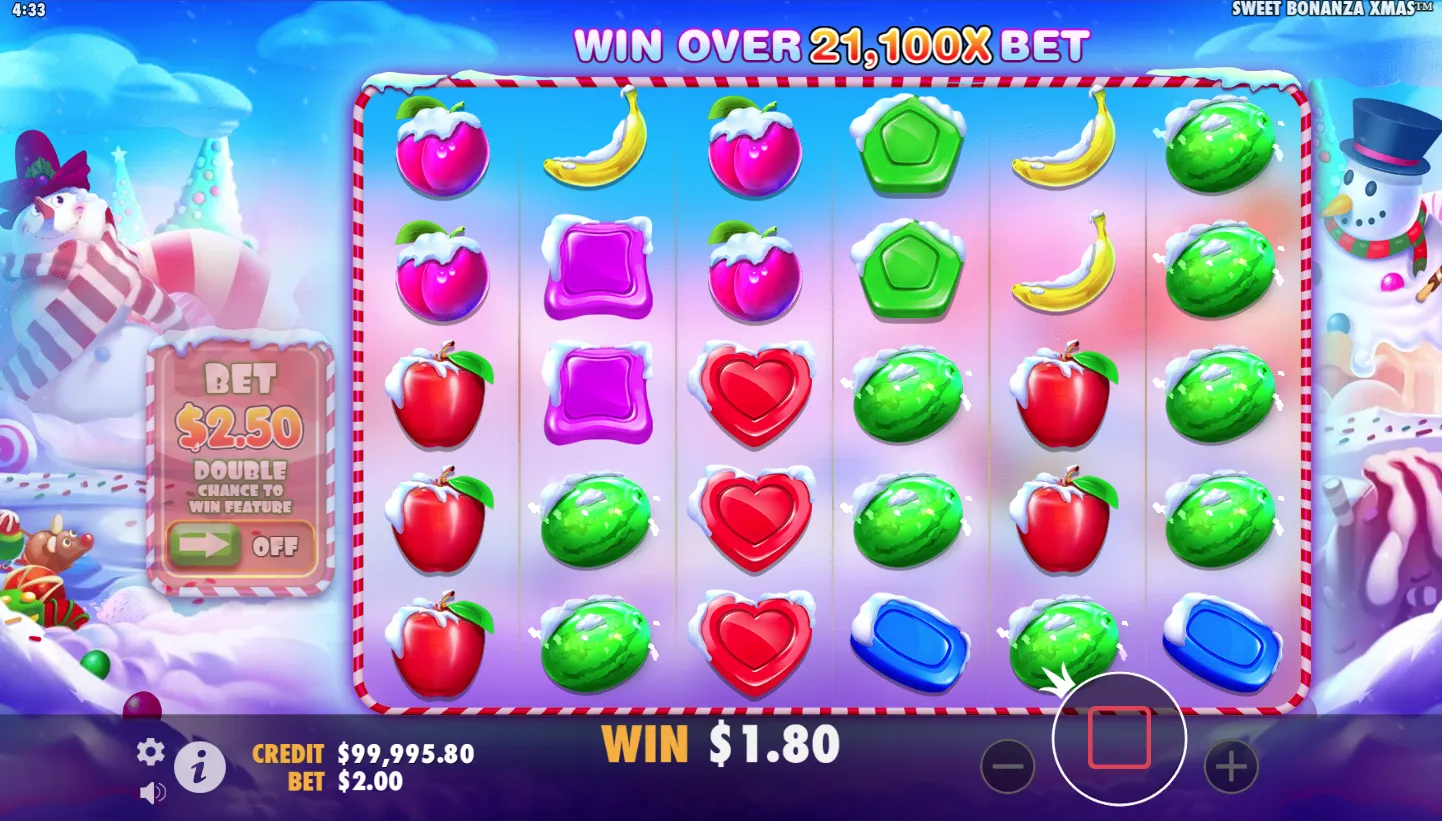 Sweet Bonanza Xmas screenshot 1
