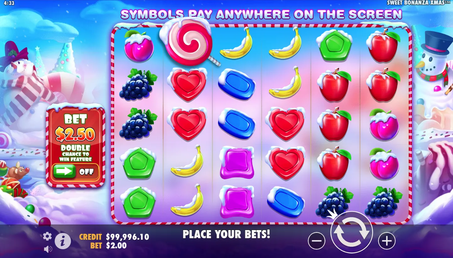 Sweet Bonanza Xmas screenshot 2