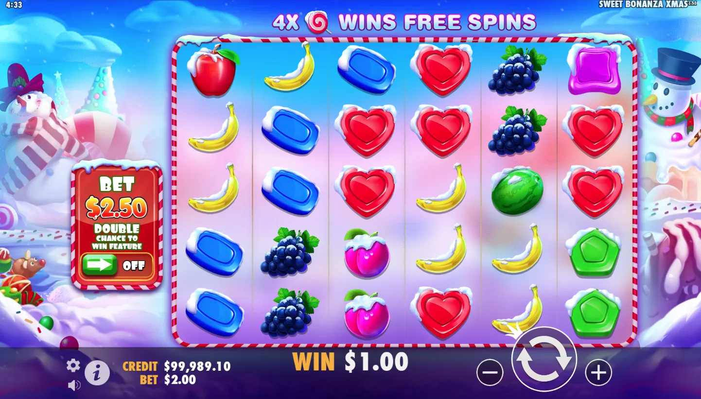 Sweet Bonanza Xmas screenshot 4
