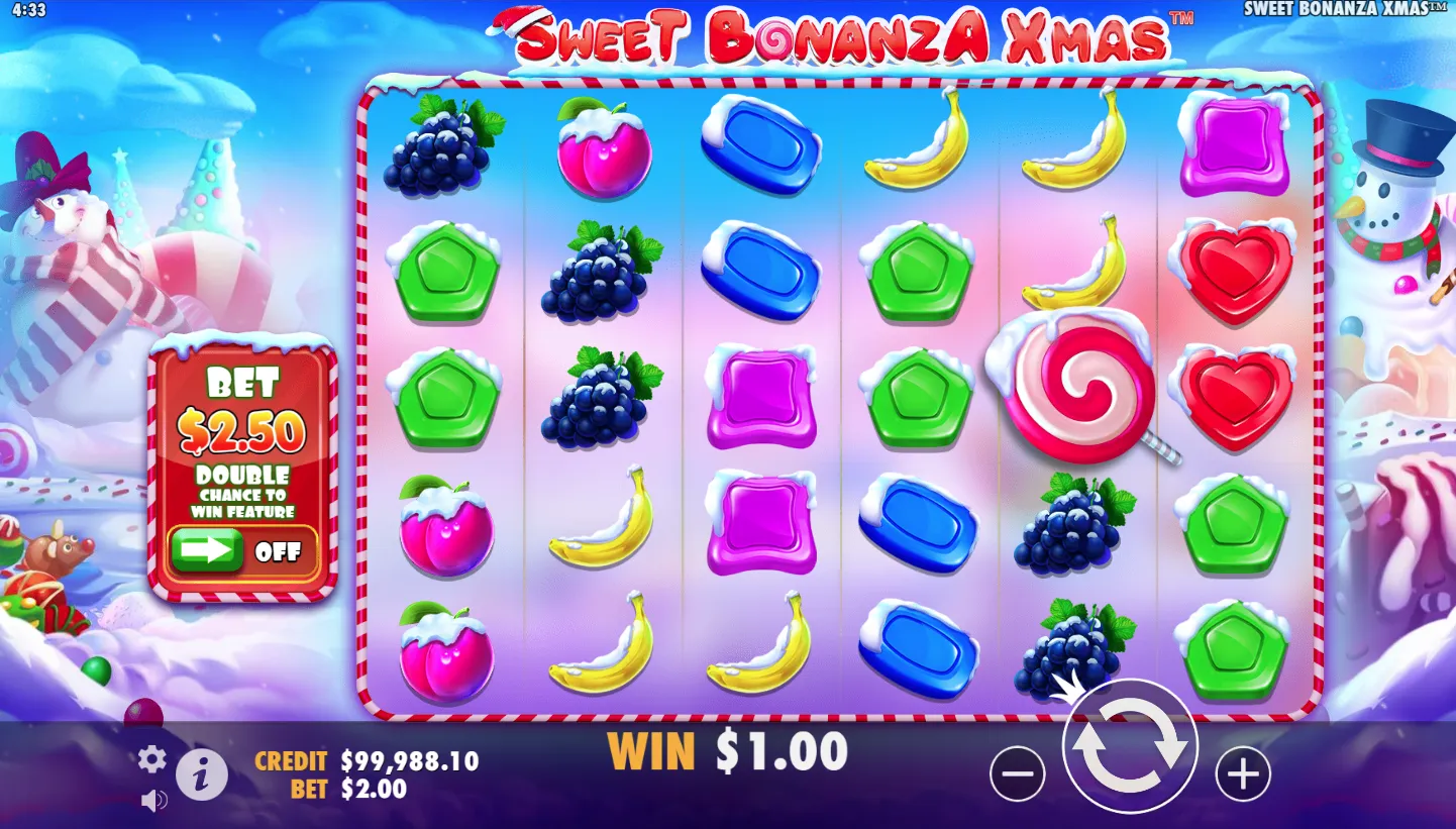 Sweet Bonanza Xmas screenshot 5