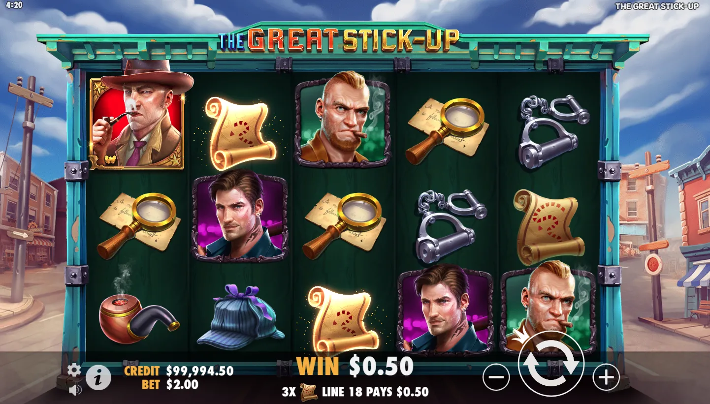 The Great Stick-Up screenshot 1
