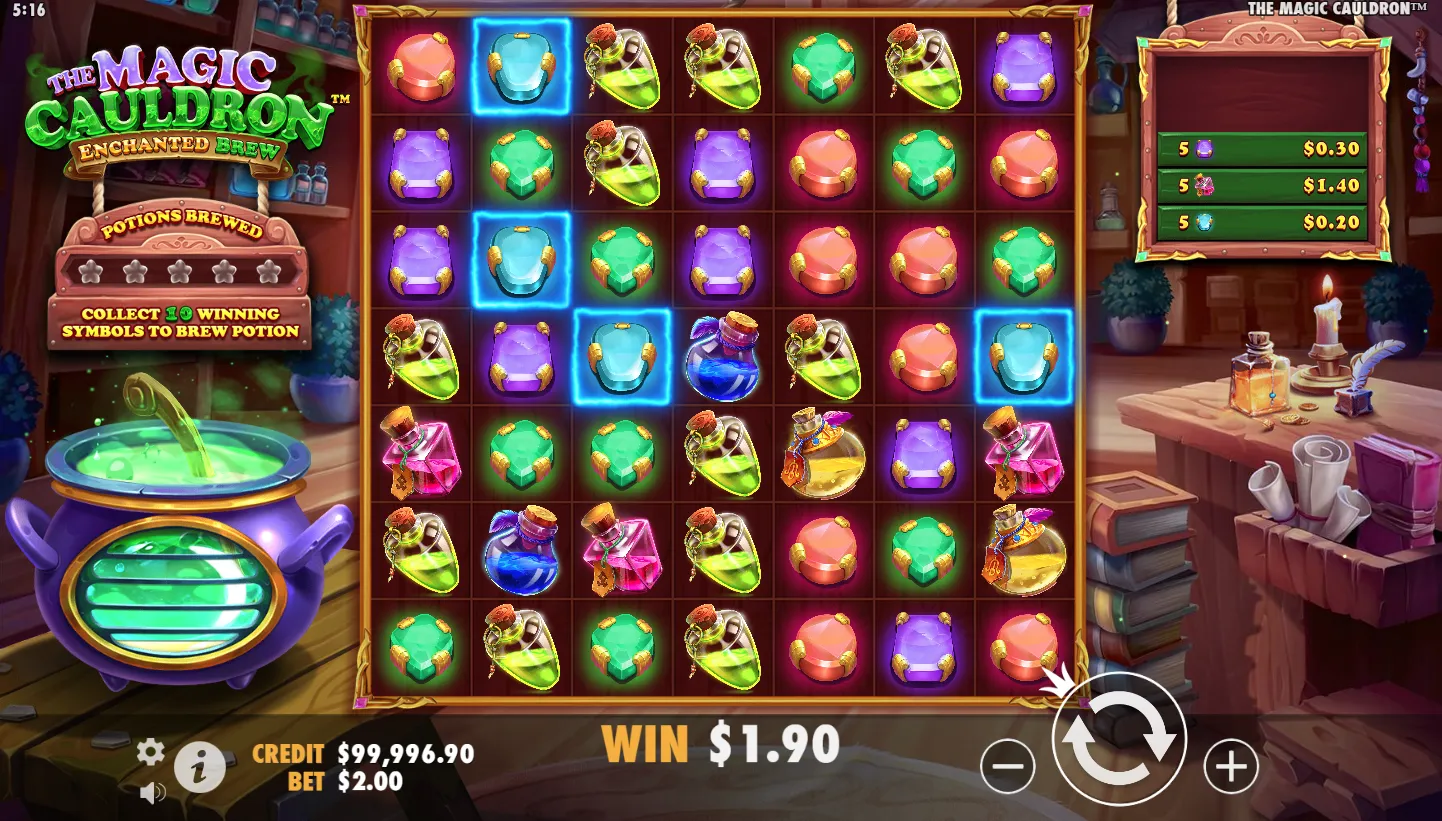 The Magic Cauldron screenshot 2